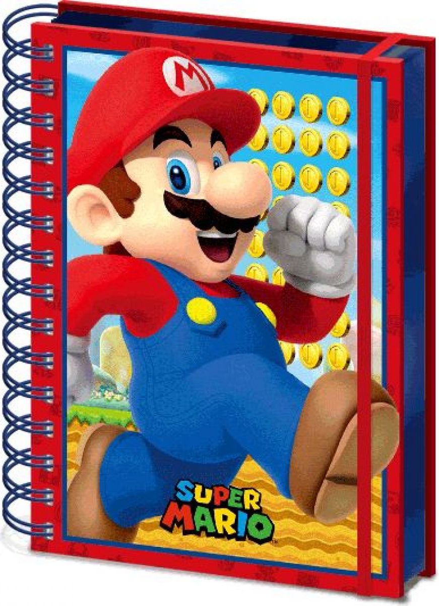 Epee Merch Blok A5 3D Super Mario - obrázek 1