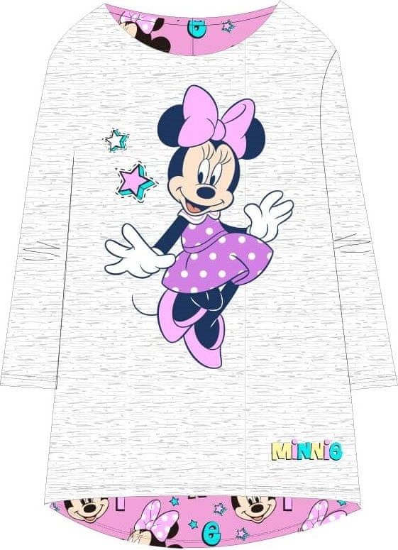 Eplusm Dětské šaty "Minnie Mouse" - šeda - 104 / 3–4 let - obrázek 1