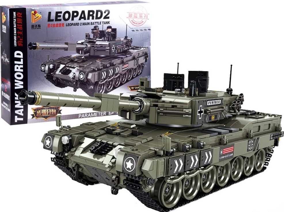 Mamido  Stavebnice tank Leopard 1747 dílů - obrázek 1