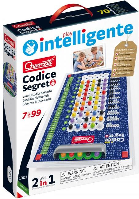 Quercetti Secret Code break the hidden code – hlavolamová hra - obrázek 1