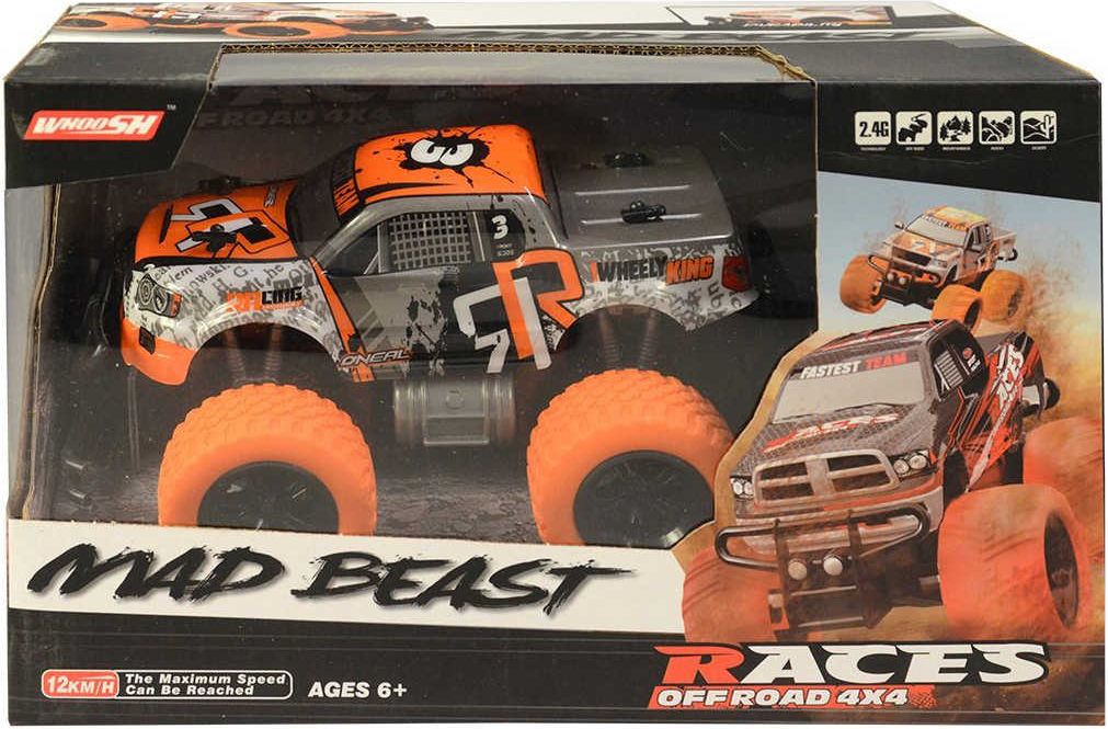 RC Auto off-road džíp 1:18 na vysílačku 2,4GHz na baterie 2 druhy - obrázek 4