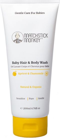 Matchstick Monkey Baby Hair & Body Wash, 200 ml - obrázek 1
