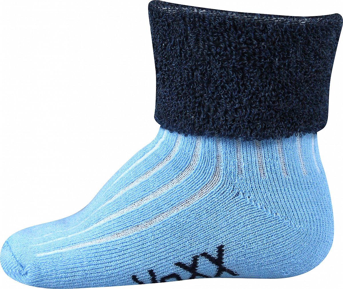 Voxx kojenecké froté ponožky světle modré 16-19 120-140 - obrázek 1
