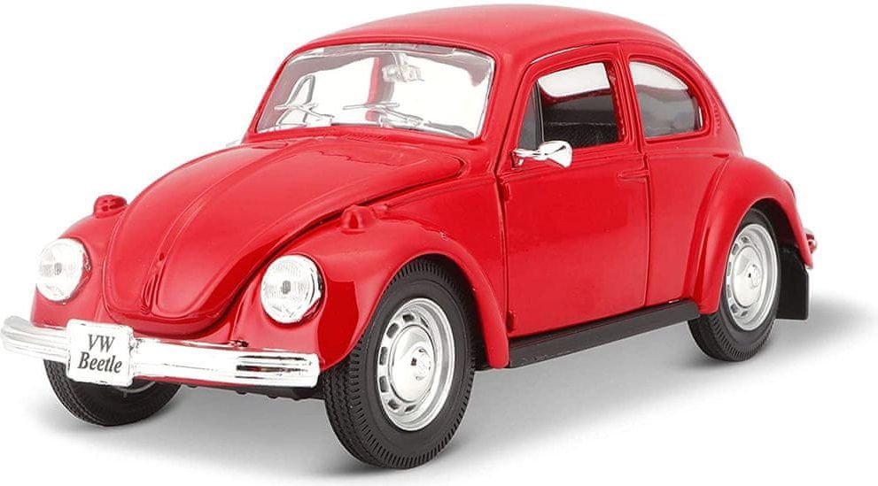 Maisto Volkswagen Beetle 1973 - červená - obrázek 1