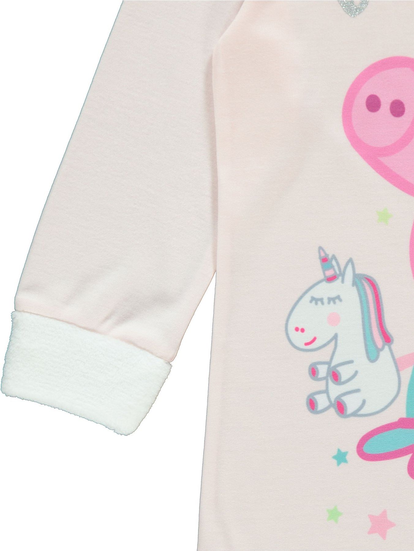 Dívčí noční košilka GEORGE, růžová , s pláštěm, motiv prasátko Pepina Velikost: 98 - 104cm (3 - 4 roky) - obrázek 5