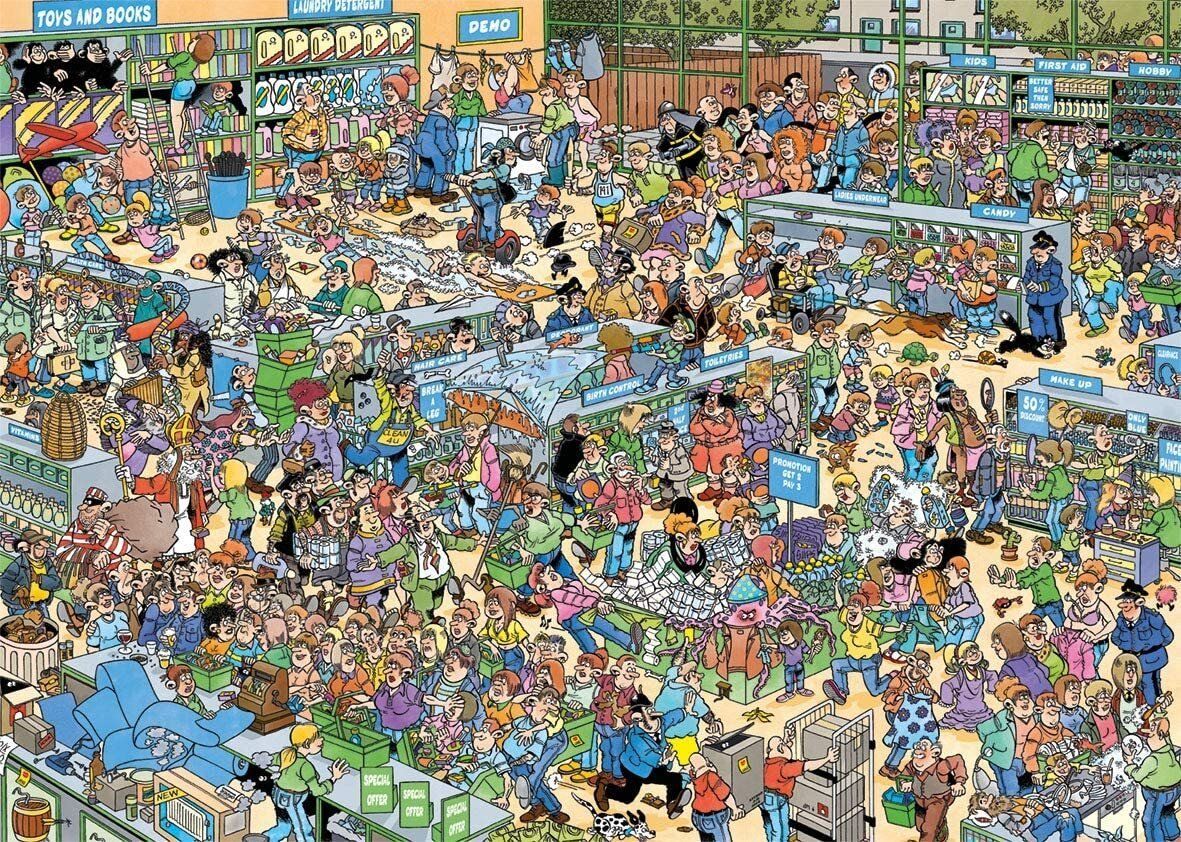 JUMBO Puzzle Lékárna 1000 dílků - obrázek 1