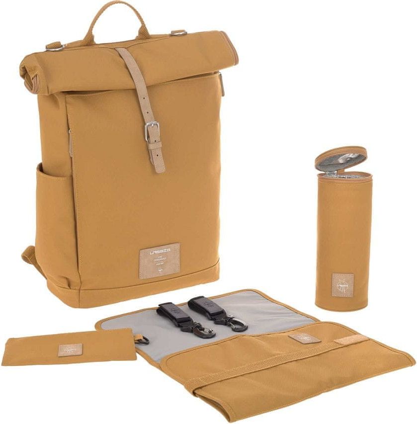 Lässig Green Label Rolltop Backpack curry - obrázek 1