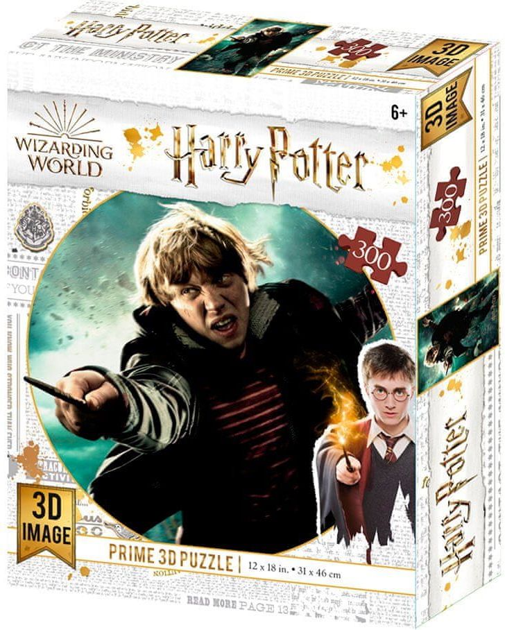 Grooters 3D Puzzle Harry Potter - Ron, 300 ks - obrázek 1