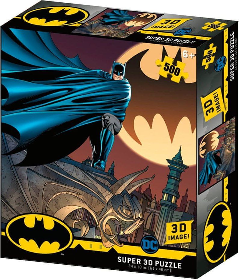 Grooters 3D Puzzle Batman - Signal, 500 ks - obrázek 1