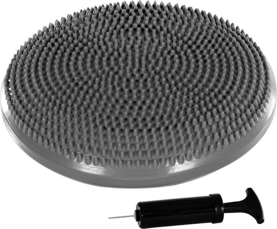 Balanční polštář na sezení MOVIT 33 cm - šedý - obrázek 6