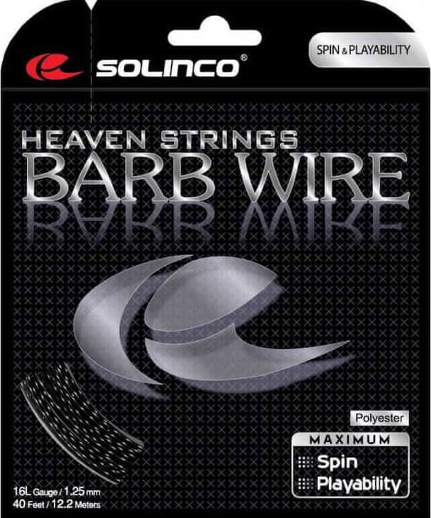 Solinco Výplet Solinco Barb Wire (12m), 1.25 mm - obrázek 1