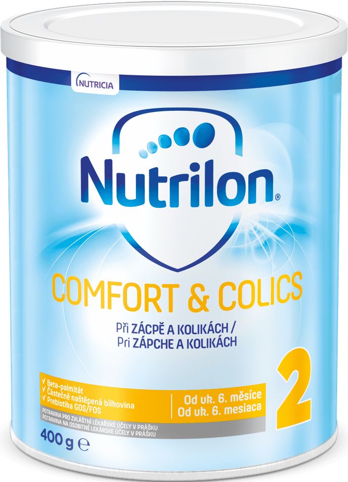 Nutrilon 2 Comfort & Colics speciální pokračovací mléko 400 g, 6+ - obrázek 1