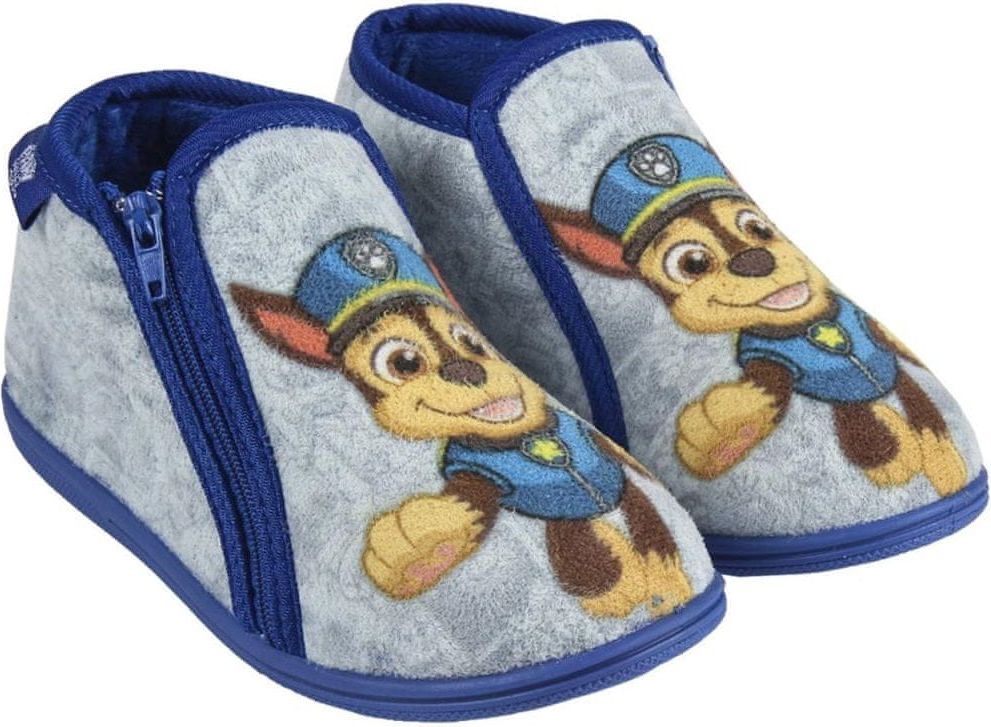Disney chlapecké bačkůrky Paw Patrol 24 šedá/modrá - obrázek 1