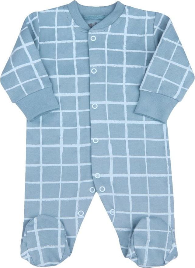 Nini chlapecký overal z organické bavlny ABN-2108 56 modrá - obrázek 1