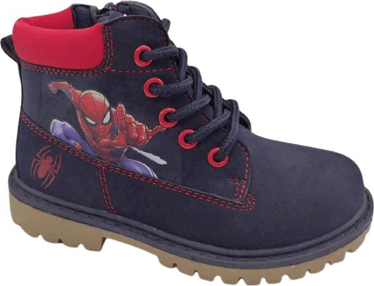 Disney chlapecká kotníčková obuv Spider-man R1310105S 24 tmavě modrá - obrázek 1