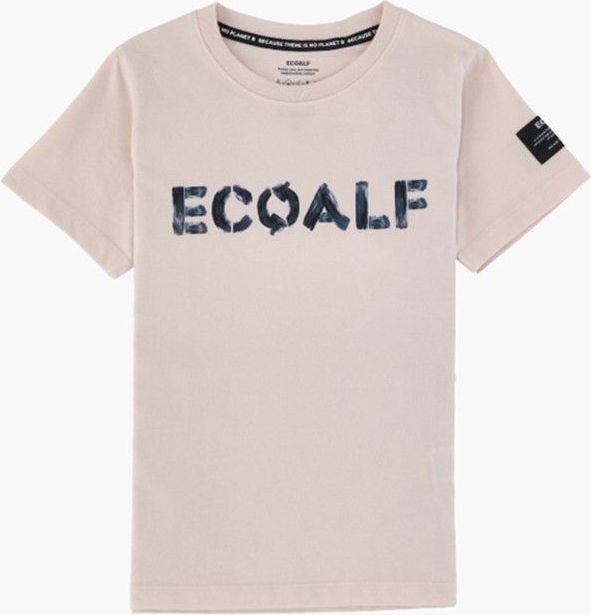 Ecoalf dívčí tričko Lower Because 122 - 128 světle růžová - obrázek 1