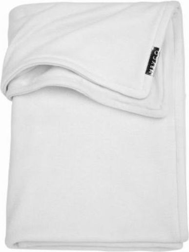 Deka do kočárku/kolébky samet 75x100 cm Meyco Knit basic Warm White 2021 - obrázek 1