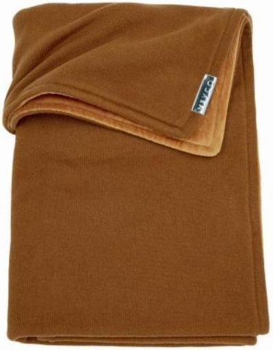 Deka do kočárku/kolébky samet 75x100 cm Meyco Knit basic Camel 2021 - obrázek 1