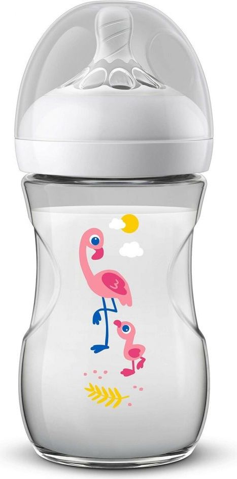Láhev 260 ml Avent Natural Flamingo - obrázek 2