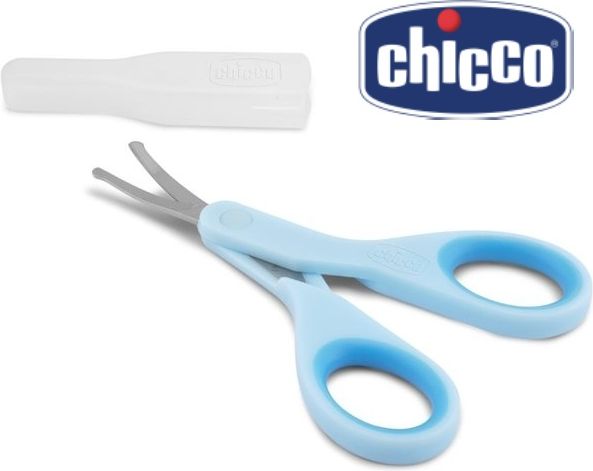 Kojenecké nůžky Chicco modré - obrázek 2