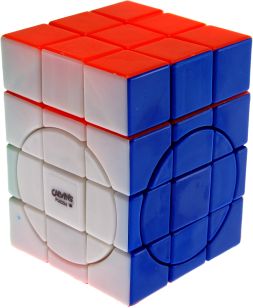 Hlavolam rotační Center shifted 3x3x4 Super i-Cube w/ Evgeniy logo - obrázek 1