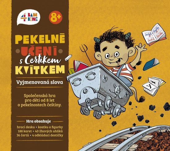 4bambini Pekelné učení s Čertíkem Kvítkem: Vyjmenovaná slova - obrázek 1