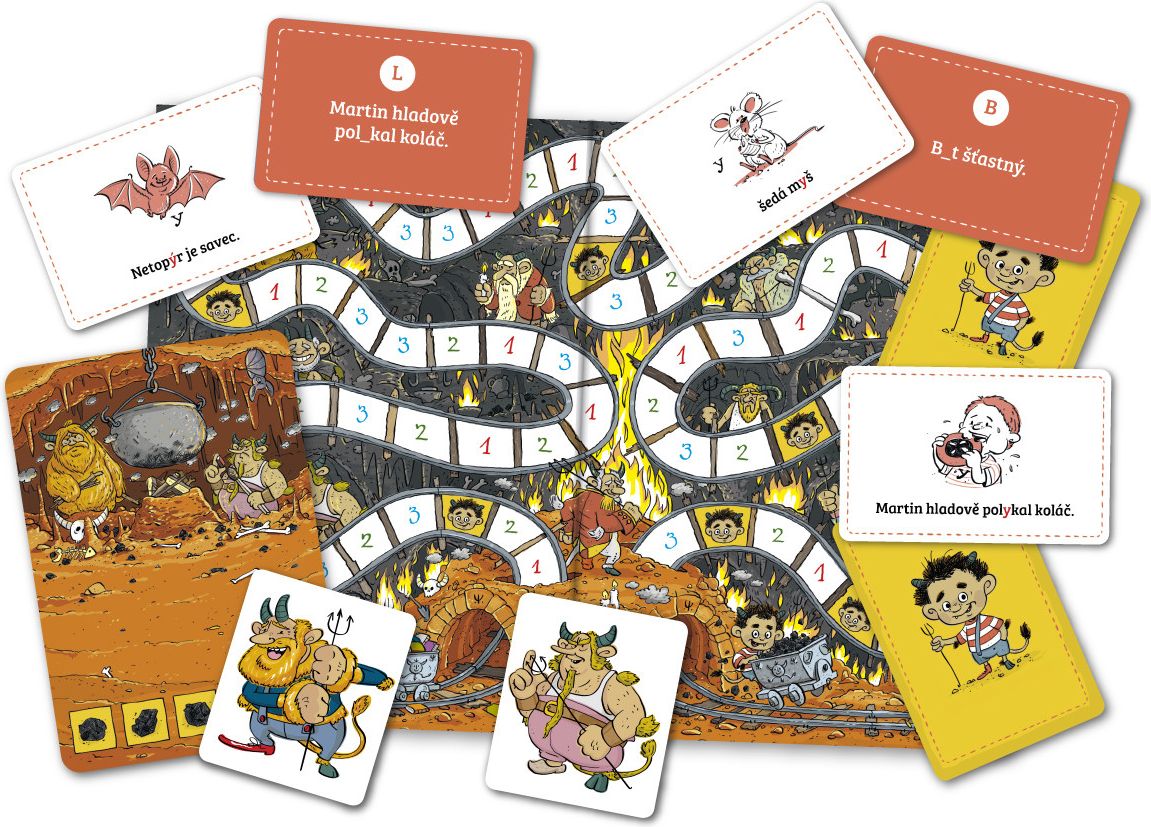 4bambini Pekelné učení s Čertíkem Kvítkem: Vyjmenovaná slova - obrázek 2