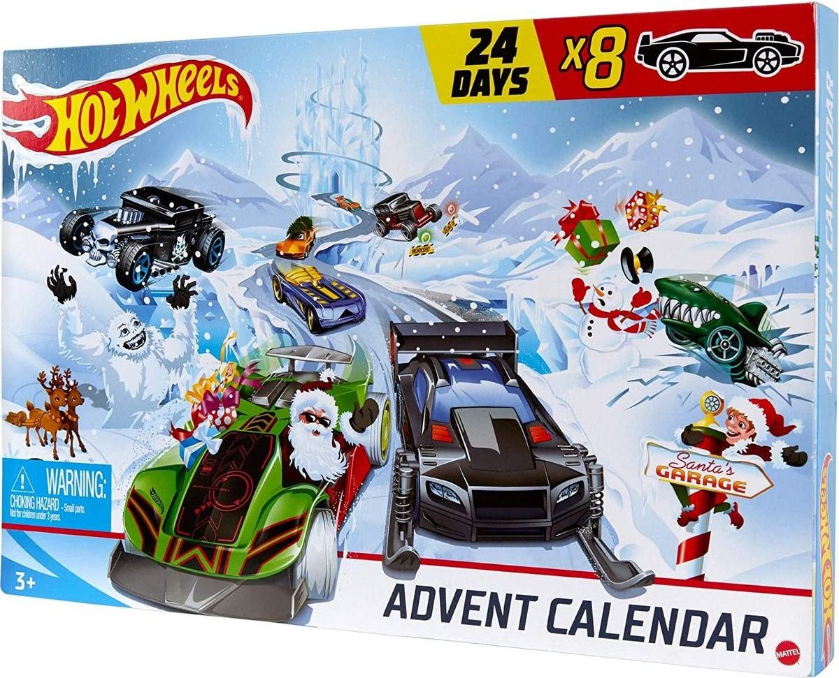 Hot Wheels adventní kalendář 2020 - obrázek 1