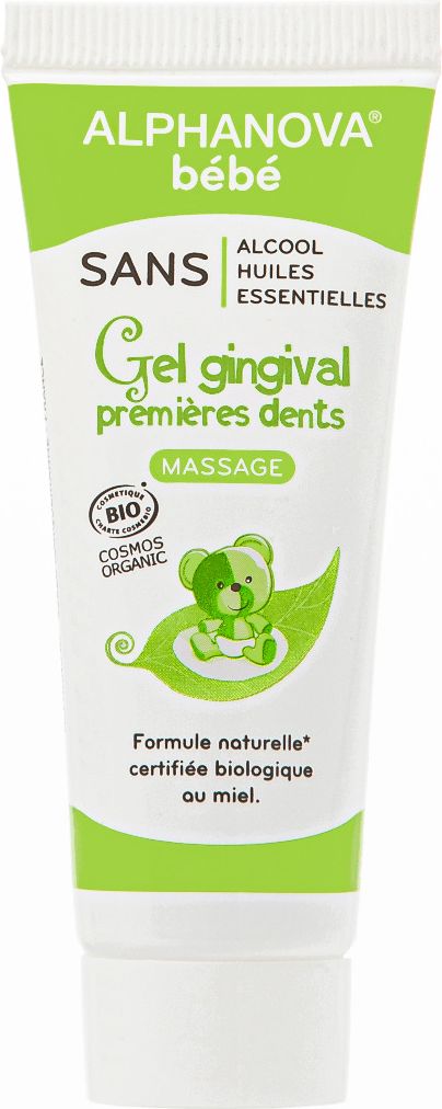 Alphanova Bébé Gel na zoubky Gingival BIO 20 ml - obrázek 1