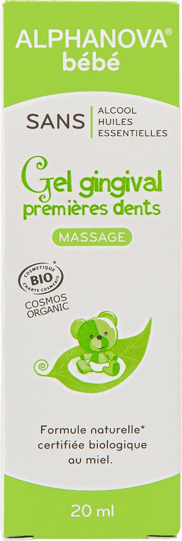 Alphanova Bébé Gel na zoubky Gingival BIO 20 ml - obrázek 2