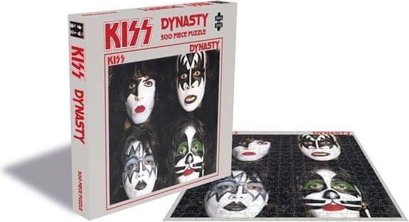 CurePink Puzzle Kiss: Dynasty 500 kusů (39 x 39 cm) - obrázek 1