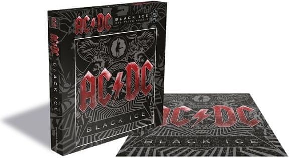 CurePink Puzzle AC/DC: Black Ice 500 kusů (39 x 39 cm) - obrázek 1