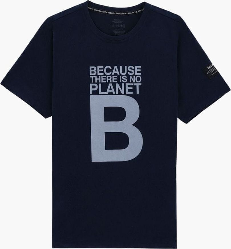 Ecoalf chlapecké tričko Natal Because Big B 134 - 140 tmavě modrá - obrázek 1