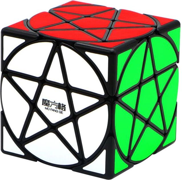 QiYi MoFangGe Pentacle Cube Black - obrázek 1
