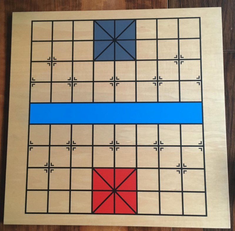 Deska na Čínské šachy - XIANGQI - obrázek 1