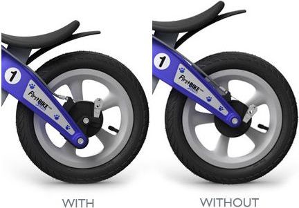 Adaptér na snížení sedátka FirstBIKE - obrázek 2