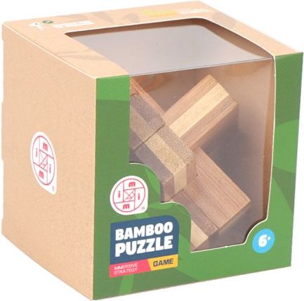 Bambusový hlavolam: Kříž - obrázek 1