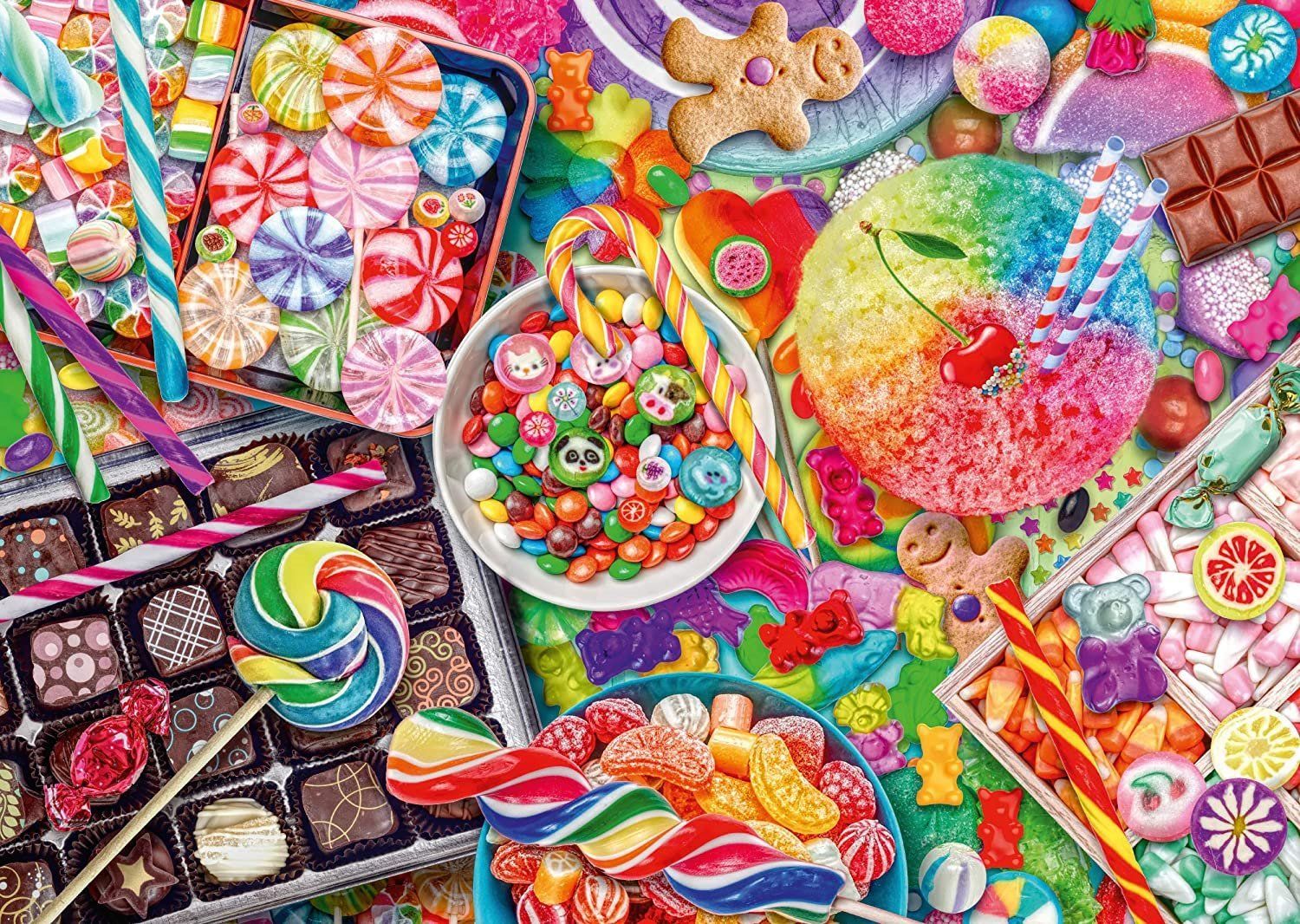 SCHMIDT Puzzle Cukrovinky 1000 dílků - obrázek 1