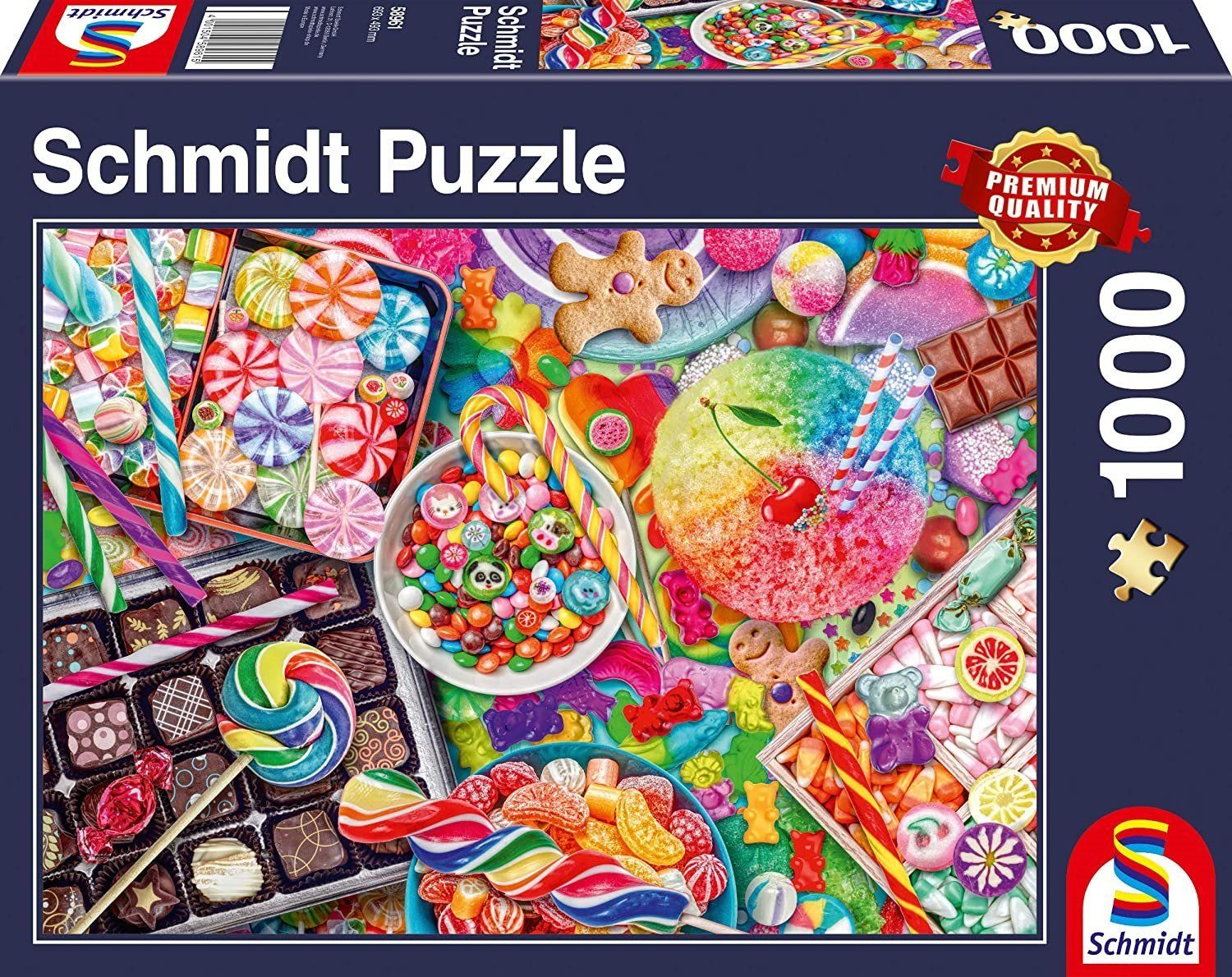 SCHMIDT Puzzle Cukrovinky 1000 dílků - obrázek 2