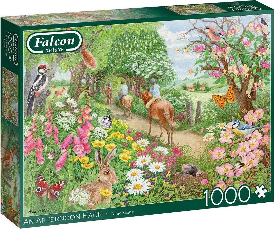 FALCON / JUMBO FALCON , JUMBO Puzzle Odpolední projížďka 1000 dílků - obrázek 1