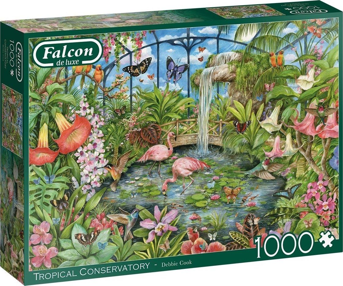 FALCON / JUMBO FALCON , JUMBO Puzzle Tropický skleník 1000 dílků - obrázek 1