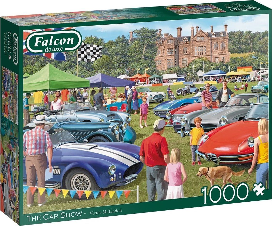FALCON / JUMBO FALCON , JUMBO Puzzle Přehlídka aut 1000 dílků - obrázek 1
