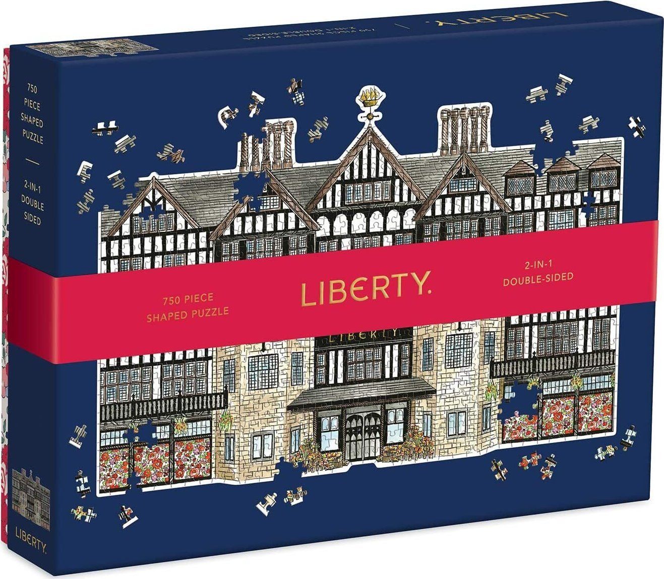 GALISON Tvarové puzzle Budova Liberty London 750 dílků - obrázek 1