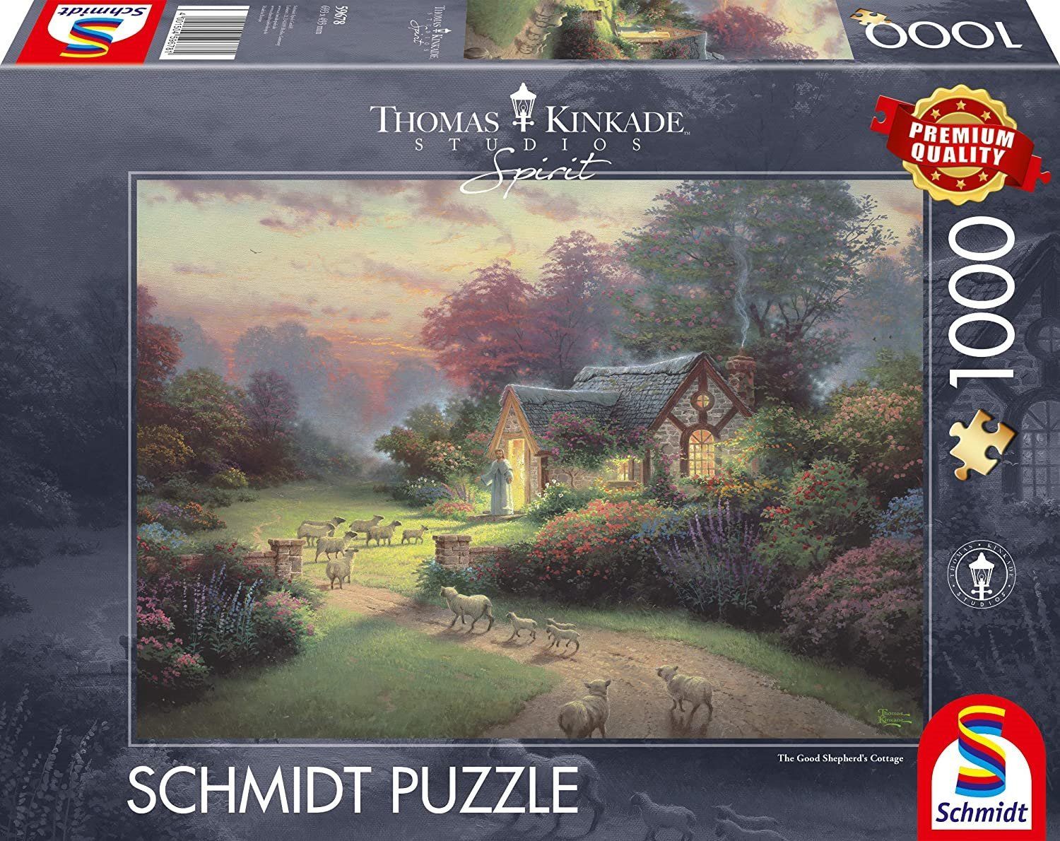 SCHMIDT Puzzle Spirit: Pastýřská chata 1000 dílků - obrázek 2