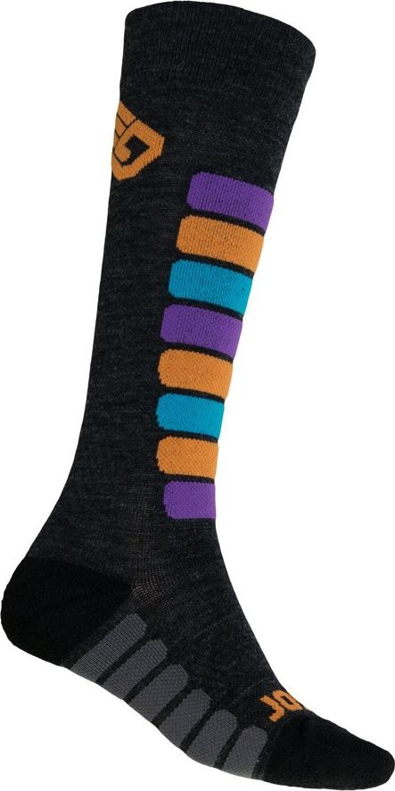 Sensor Ponožky Zero Merino dětská šedá/multi 3/5 - obrázek 1