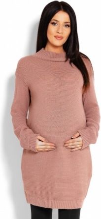 Be MaaMaa Těhotenský svetr, tunika - cappucino - obrázek 1