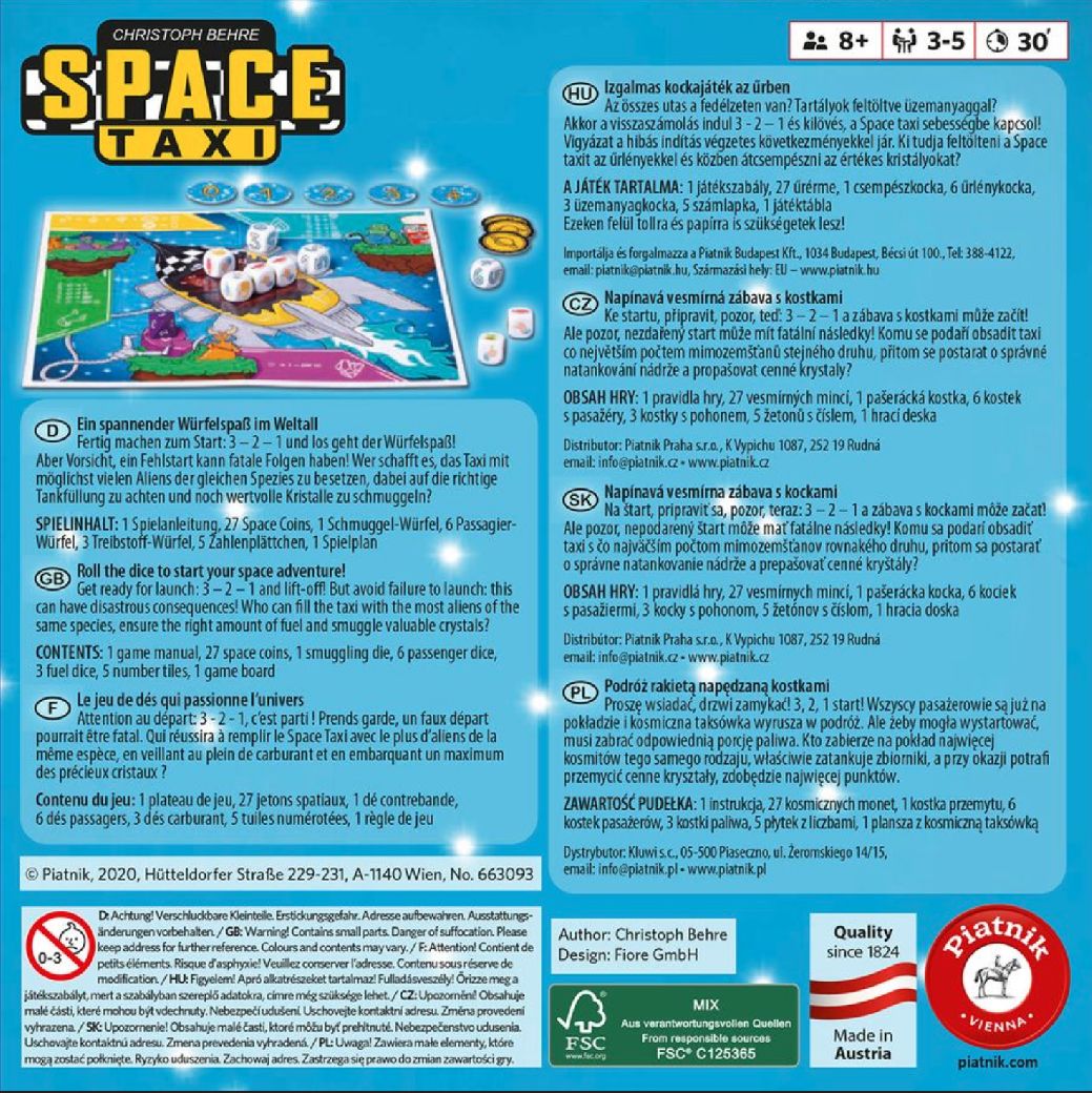 Piatnik Space Taxi - obrázek 4