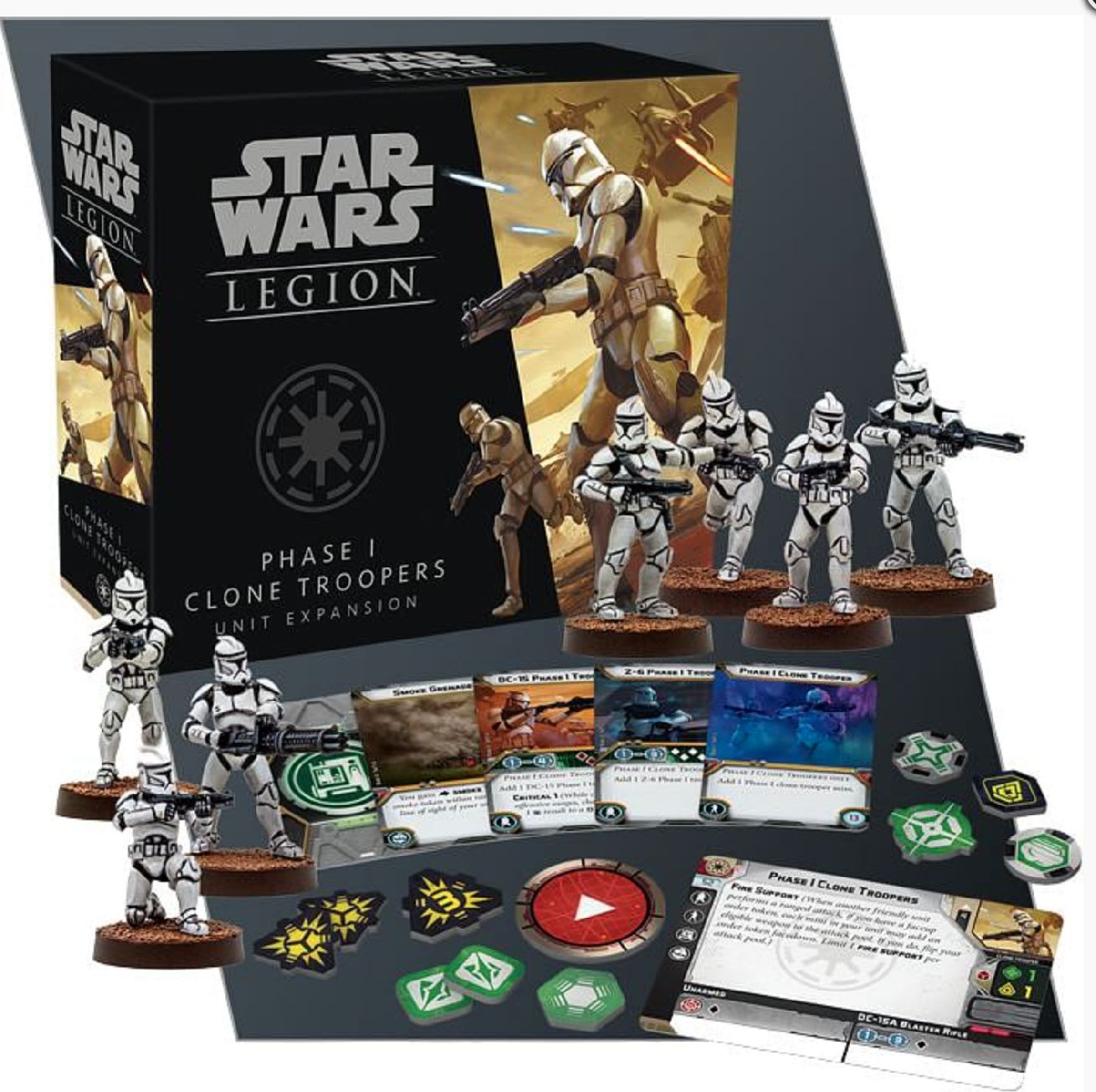 FFG Star Wars Legion: Phase I Clone Troopers Unit Expansion - obrázek 2