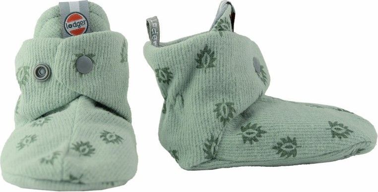Capačky Lodger Slipper Print Rib Silt Green - obrázek 1