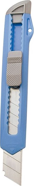 Odlamovací nůž Eco 18mm modrý - obrázek 1